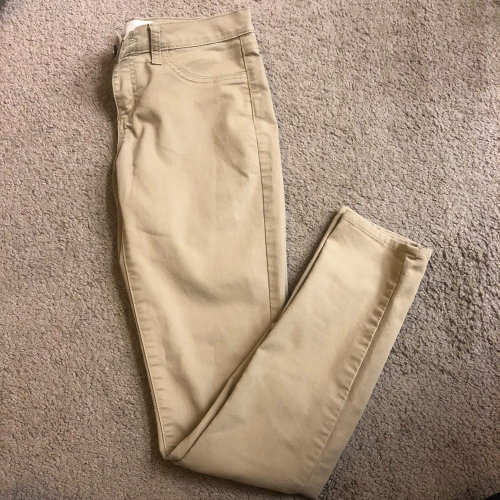 3 for $13 mix & match!! Tan jeggings